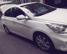 Hyundai Accent AT 2012 - Cần bán lại xe Hyundai Accent AT 2012, màu trắng, xe nhập giá 330 triệu tại Tp.HCM