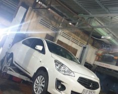 Mitsubishi Attrage MT 2014 - Bán Mitsubishi Attrage MT năm 2014, màu trắng số sàn giá 150 triệu tại Hà Nội