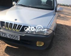 Ssangyong Musso 2003 - Cần bán xe Ssangyong Musso năm 2003, màu bạc số sàn, giá 85tr giá 85 triệu tại Bình Định