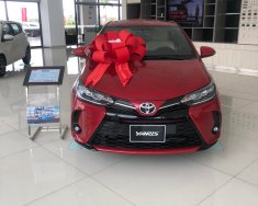 Toyota Yaris 2021 - Màu đỏ, nhập khẩu nguyên chiếc giá 638 triệu tại Phú Yên