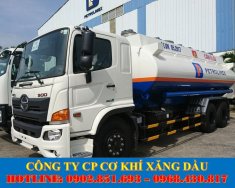 Hino FL 0 2022 - Xe bồn 18 khối chở xăng dầu, 3 chân, giá tốt giá 1 tỷ 605 tr tại Tp.HCM