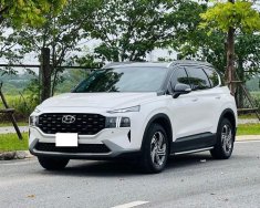Hyundai Santa Fe 2022 - Màu trắng - odo mới 5000 km - nilon chưa bóc hết - chủ xe đi hàn để lại giá 1 tỷ 225 tr tại Thái Bình