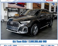 Audi Q5 2022 - Màu đen, nhập khẩu giá 2 tỷ 699 tr tại Hà Nội
