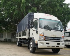 JAC N800 2022 - Xe tải 8 tấn thùng dài 7,6m, động cơ Mỹ, chỉ từ 260 triệu lấy xe giá 655 triệu tại Long An