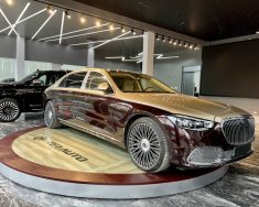 Mercedes-Maybach S 680 2022 - Ngoại thất đắt giá - Đỏ Rubelliot - Vàng KalahariGold Metallic giá 25 tỷ tại Hà Nội