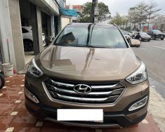 Hyundai Santa Fe 2015 - 2.4 máy xăng, 4WD bản full option giá 666 triệu tại Thái Bình