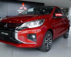 Mitsubishi Attrage 2023 - Giảm 50% trước bạ - Tặng thêm PK - Sẵn giao ngay giá 440 triệu tại Khánh Hòa