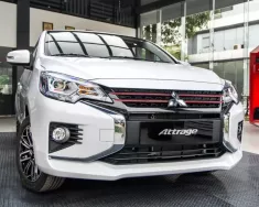 Mitsubishi Attrage 2023 - DUY NHẤT 1 XE MỚI  MITSUBISHI ATTRAGE CVT H 2023 MÀU TRẮNG GIÁ BÁN CHỈ 420 TRIỆU giá 420 triệu tại Thanh Hóa