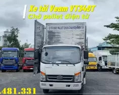 Xe tải 2,5 tấn - dưới 5 tấn 2024 - Xe tải Veam VT340T thùng pallet tải 3tấn5 thùng 6m2  giá 558 triệu tại Bình Dương