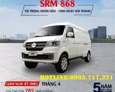 Xe tải 500kg - dưới 1 tấn 2024 - Bán xe Van SRM 868 2 chỗ thùng dài 2m5 động cơ Italya giá 274 triệu tại BR-Vũng Tàu