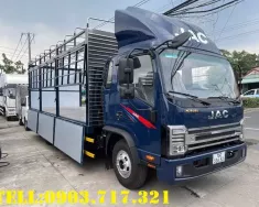 Xe tải 5 tấn - dưới 10 tấn 2025 - Công ty bán xe tải JAC N750E5 thùng mui bạt 6m2 giá 625 triệu tại Bình Dương