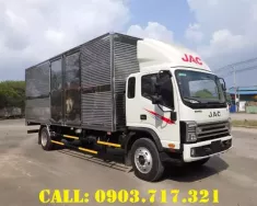 Xe tải 5 tấn - dưới 10 tấn N900E5 2025 - Xe tải Jac N900E5 thùng kín 39 khối hàng hóa giá 760 triệu tại Bình Phước