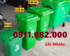 Xe chuyên dùng Xe rác 2025 - Sỉ lẻ xe thùng rác đạp chân, thùng rác 120l 240l giá rẻ tại vĩnh long- lh 0911082000 giá 10 triệu tại Vĩnh Long