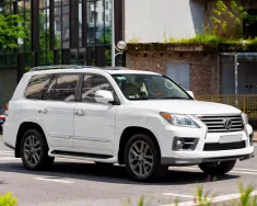 Lexus LX 570 2013 - Cần bán xe Lexus LX 570 2013, màu trắng, nhập khẩu nguyên chiếc  giá 2 tỷ 600 tr tại Hà Nội
