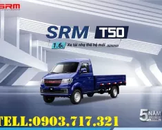 Xe tải 1 tấn - dưới 1,5 tấn T50 2025 -  Bán xe tải SRM T50 thùng lửng dài 3m05 mới giá ưu đãi giá 225 triệu tại Tp.HCM