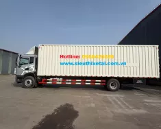 Xe chuyên dùng Xe tải cẩu 2018 - Xe tải thùng container, thùng mui bạt 4x2 Dongfeng X3 thùng dài 10m, 4 máy, 6 máy Yuchai  giá 999 triệu tại Hà Nội