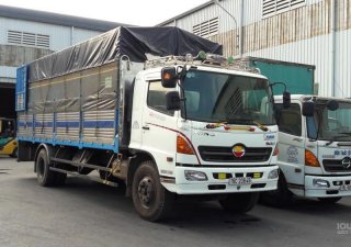 Hino 500 Series   2004 - Bán xe Hino 500 Series Hino FG 2004, màu trắng, giá chỉ 595tr