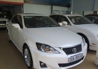 Lexus IS250   AT 2012 - Bán Lexus IS250 AT đời 2012, màu trắng, nhập khẩu  