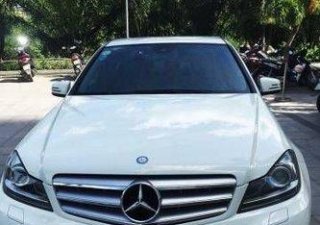 Mercedes-Benz C250   AT 2013 - Bán xe cũ Mercedes C250 AT đời 2013, màu trắng 