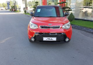 Kia Soul AT 2014 - Bán xe Kia Soul Màu đỏ sunroof _ giá siêu tốt 750 triệu