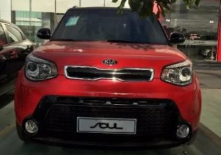 Kia Soul   AT 2014 - Bán xe Kia Soul AT năm 2014, màu đỏ
