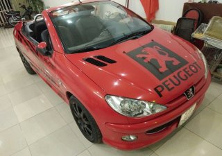 Peugeot 206 2006 - Bán ô tô Peugeot 206 đời 2006, màu đỏ, nhập khẩu nguyên chiếc