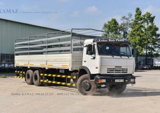 Kamaz XTS 53229  2017 - Kamaz 53229 (6x4) tải thùng Kamaz 9,3m mới 2016, Bán xe tải thùng Kamaz 3 giò mới 2016
