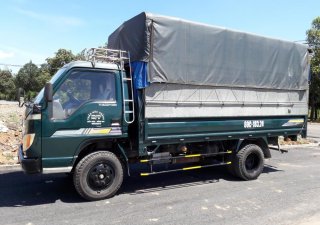 Xe tải 2,5 tấn - dưới 5 tấn 2009 - Xe nhà cần bán Thaco Foton 2,5 tấn, màu xanh