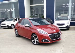 Peugeot 208 2016 - Bán xe Pháp nhập khẩu Peugeot 208 đỏ tại Quảng Ninh giá ưu đãi
