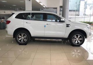 Ford Everest 2.2L 4x2 AT Trend 2017 - Cần bán xe Ford Everest 2.2L 4x2 AT Trend đời 2017, màu trắng, xe nhập, hỗ trợ trả góp đến 80% giá trị xe