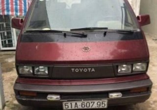 Toyota Van 1985 - Bán ô tô Toyota Van đời 1985, màu đỏ, giá 45tr