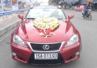 Lexus IS250 C  2.5 AT  2009 - Bán Lexus IS250C 2.5 AT đời 2009, màu đỏ, nhập khẩu chính chủ