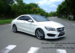 Mercedes-Benz CLA CLA250 2014 - Bán xe Mercedes CLA250 năm 2014, màu trắng