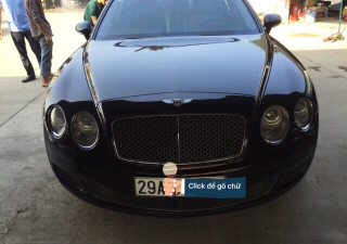 Bentley Continental Flying Spur    2009 - Bán xe Bentley Continental Flying Spur sản xuất 2009, màu đen, xe nhập, xe gia đình