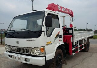 Dongfeng (DFM) B170 2016 - Bán xe tải Dongfeng gắn cẩu Unic Hoàng Huy B170