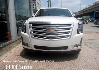 Cadillac Escalade  ESV Platinum 2017 - Bán Cadillac Escalade ESV Platinum 2017 màu trắng