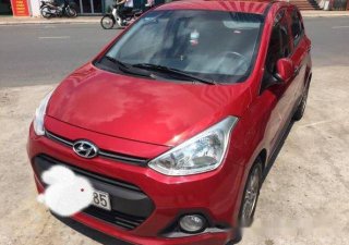 Hyundai i10  AT 2014 - Cần bán xe Hyundai i10 AT đời 2014, màu đỏ số tự động