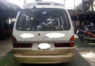 Kia Pregio   2002 - Bán xe cũ Kia Pregio đời 2002, màu trắng số sàn, 115 triệu
