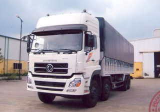 JRD 2016 - Gia đình cần bán thanh lý xe ô tô Dongfeng nhập khẩu 4 chân tải 17.9 tấn máy 310 giá cực rẻ