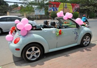 Volkswagen New Beetle 2004 - Cần bán Volkswagen New Beetle đời 2004, màu xanh lam, xe nhập giá cạnh tranh