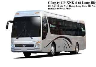 Hãng khác Xe du lịch 2016 - Xe khách 47-52 chỗ Hyundai, Daewoo, Samco, Thaco, Tracomeco, Hồng Hà 2016, 2017