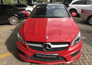 Mercedes-Benz CLA 250 2016 - Bán Mercedes đời 2016, màu đỏ, nhập khẩu