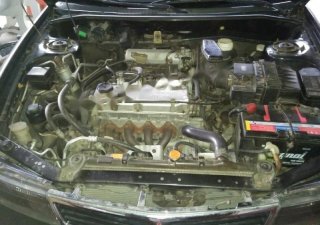 Mitsubishi Lancer GLX 1.6MT 2003 - Cần bán gấp Mitsubishi Lancer GLX 1.6MT đời 2003, màu đen, xe nhập chính chủ, 200tr