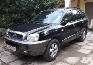Hyundai Santa Fe AT 2004 - Chính chủ bán Hyundai Santa Fe AT đời 2004, màu đen