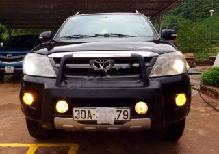 Toyota Fortuner SR5 2007 - Cần bán Toyota Fortuner SR5 đời 2007, màu đen, nhập khẩu