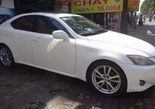 Lexus IS250 2007 - Cần bán xe Lexus IS250 2007, màu trắng, xe nhập, giá 790tr