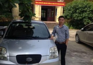 Kia Picanto 2007 - Bán ô tô Kia Picanto đời 2007, màu bạc, xe nhập số sàn