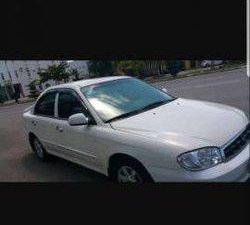 Kia Spectra 2003 - Bán Kia Spectra sản xuất 2003, màu trắng số sàn, giá 140tr