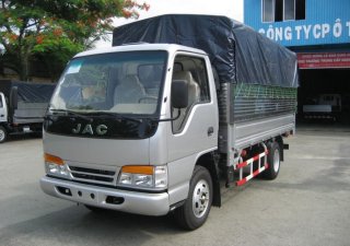 Xe tải 1,5 tấn - dưới 2,5 tấn 2017 - Xe tải Jac 2t4 thùng dài 3m7 vào thành phố, trả góp 80% giá trị xe