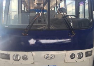 Hyundai Aerotown 2004 - Cần bán xe Hyundai Aerotown đời 2004, màu xanh lam, xe nhập, giá 420tr